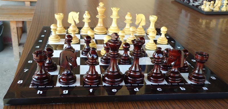 Turnuva Satranç Taşı Şah Boyu 85mm
